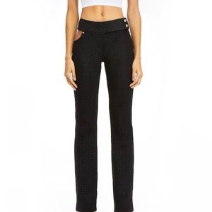 I.AM.GIA Black pant - Crocodile print